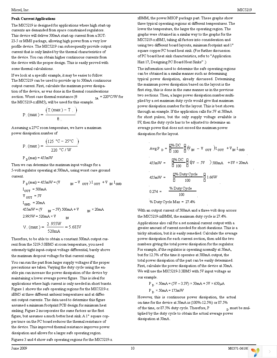 MIC5219-5.0YM5 TR Page 10